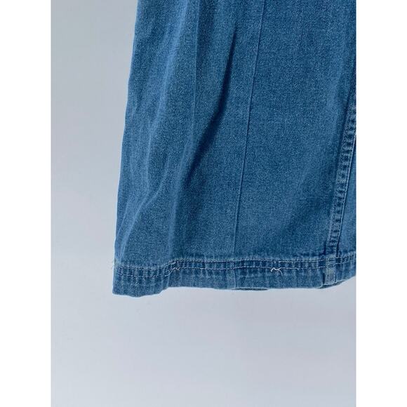 ROUTE 66 ORIGINAL CLOTHING CO Women’s Blue Denim Scoop-Neck Dress SZ 10 - Picture 10 of 14